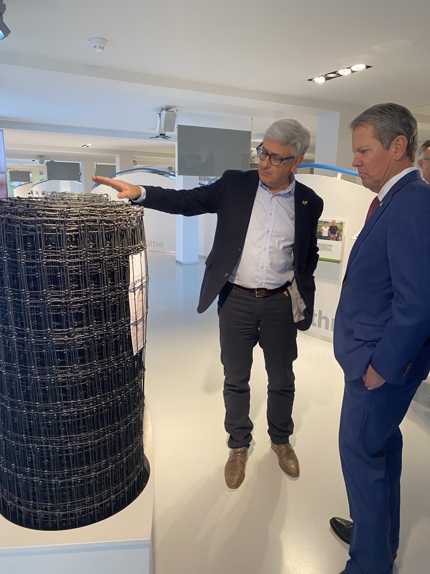 Facility tour with Senator Boozman